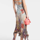 dresses-Elvira Floral Printed Ruffle Midi Slip Dress-SD00604082642-Multi-S - Sunfere