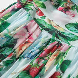Dinah Printed Strap Maxi Dress