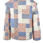 outerwear-Enid Printed Convertible Quilted Jacket-SO00211231953-Multi-S - Sunfere